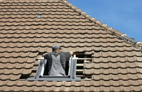 Pose de velux - Plottes